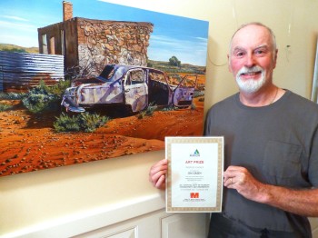 Winner of "Peoples Choice', City of Marion Art Exhibition, 2013/14