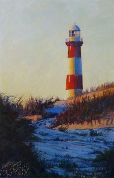 'Moore Point, Geraldton, WA' acrylic on canvas, 300 x 450 mm, SOLD